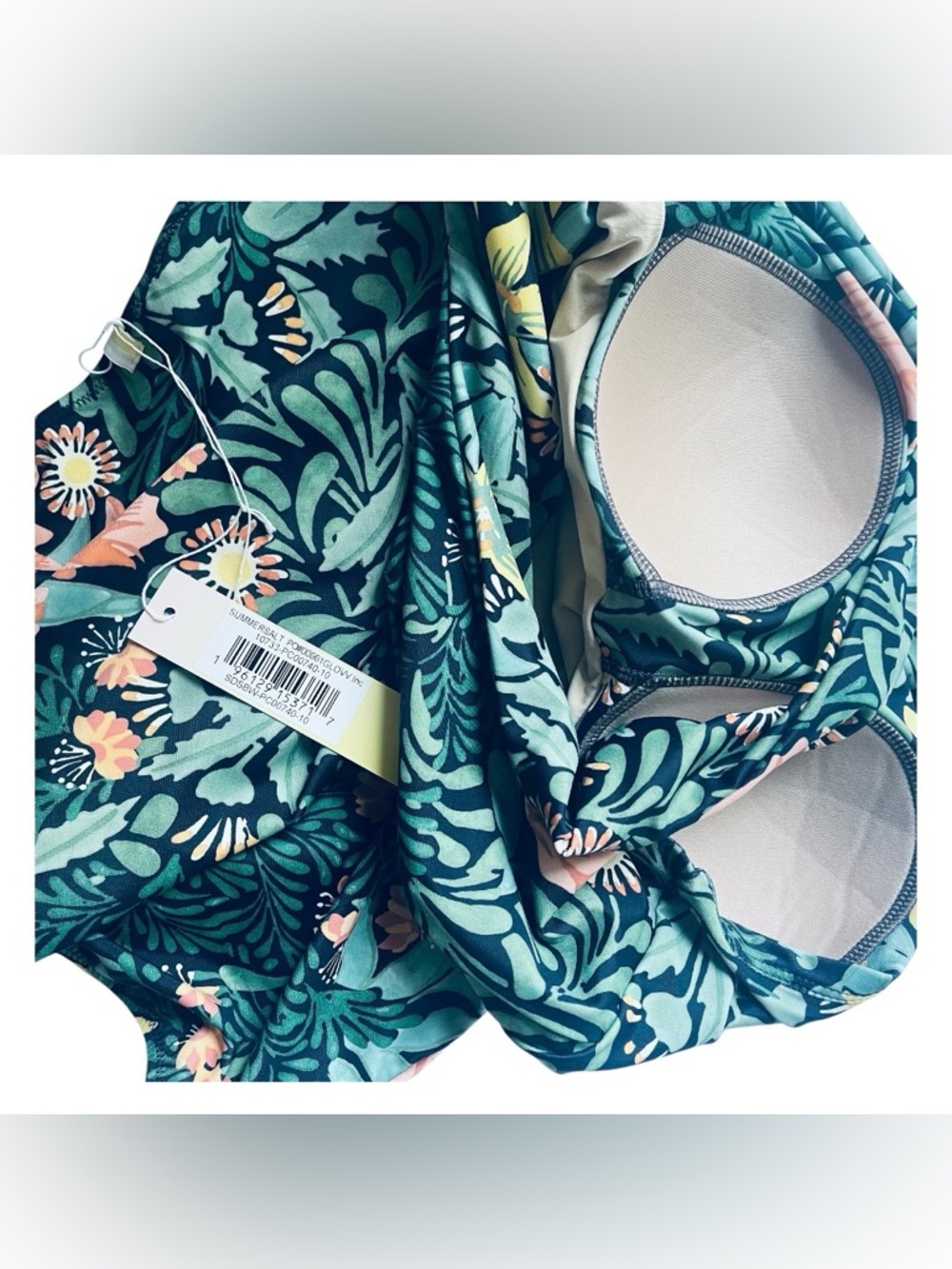 Summersalt Sidestroke Floral Print One-Piece Swimsuit - Picture 4 of 12